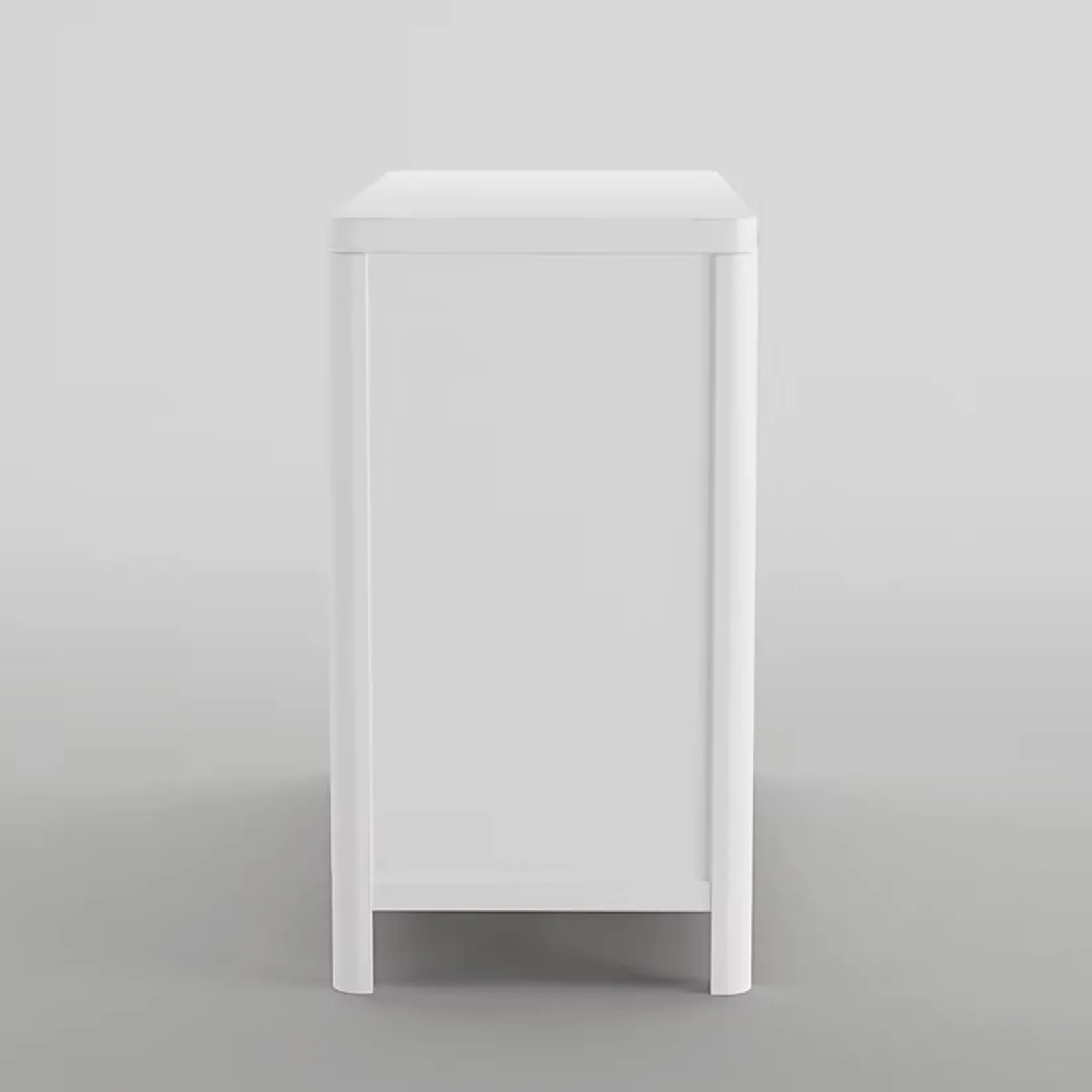 Discount 6 Drawer Chest Milano - White Storage Furniture