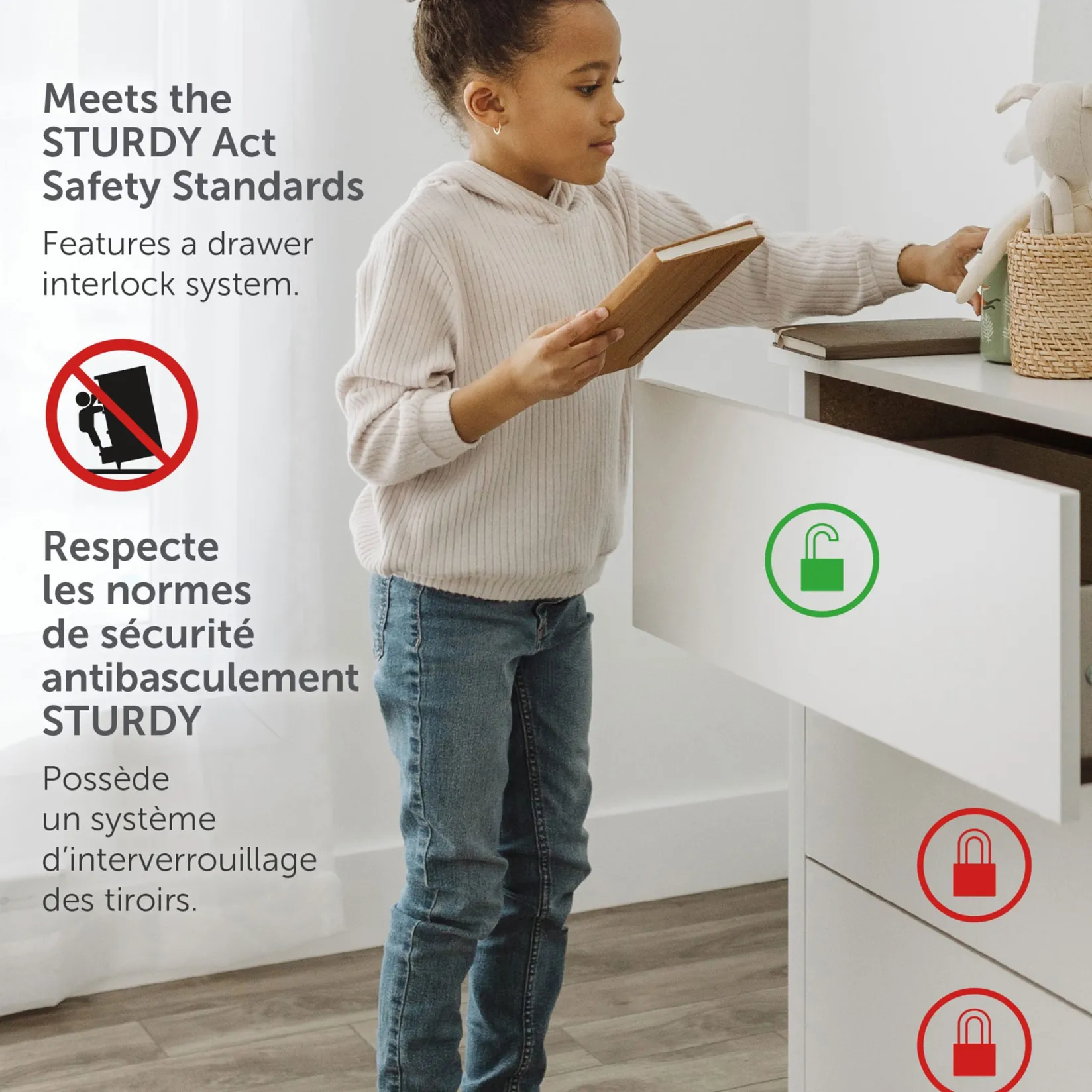 Storage Furniture>South Shore 6 Drawer Dresser - Gravity Natural Ash