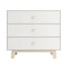 Sale 3 Drawer Dresser - Whte/ Natural Storage Furniture
