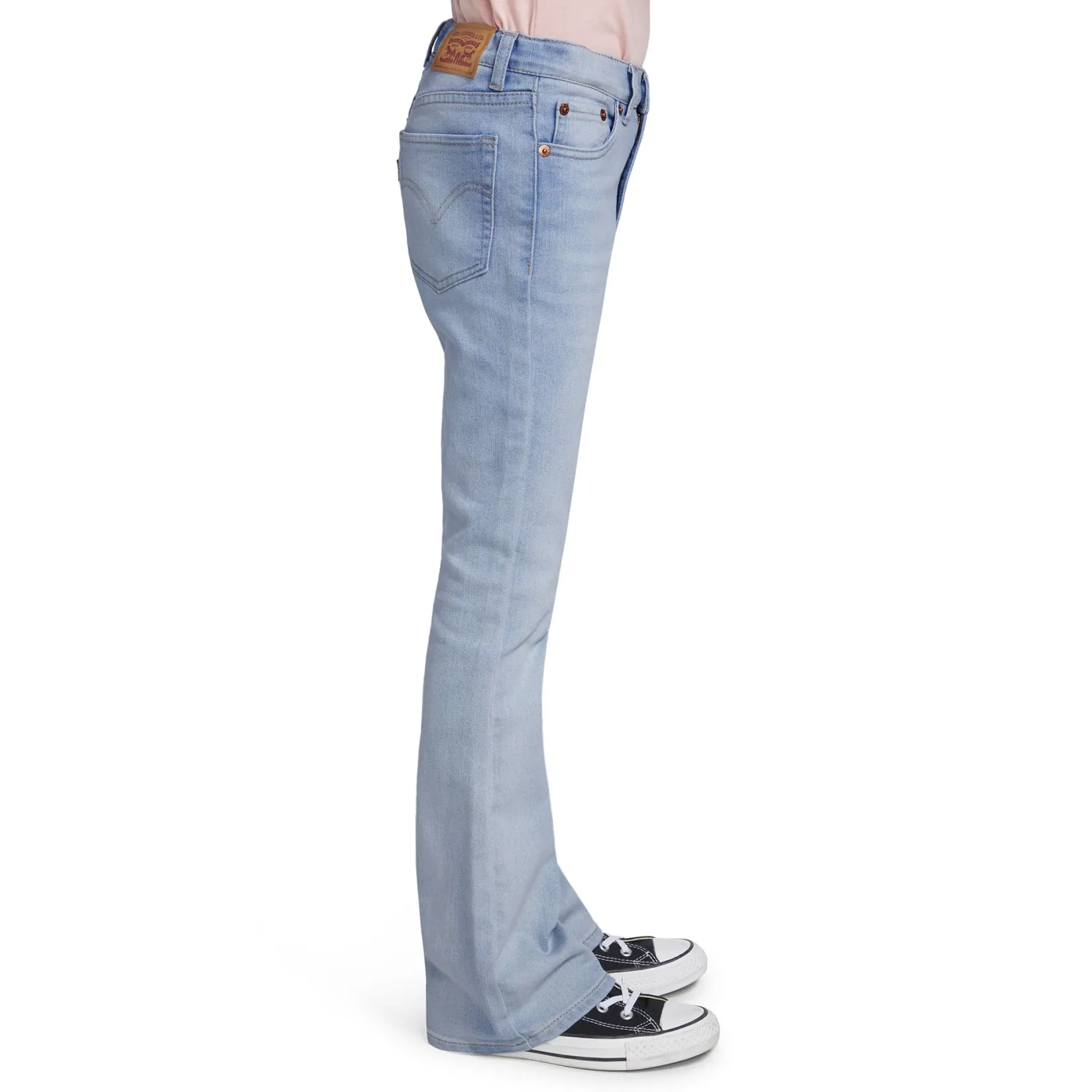 Pants & Jeans>Levis 726 Flare Raw Hem Jeans 7-16y Denim