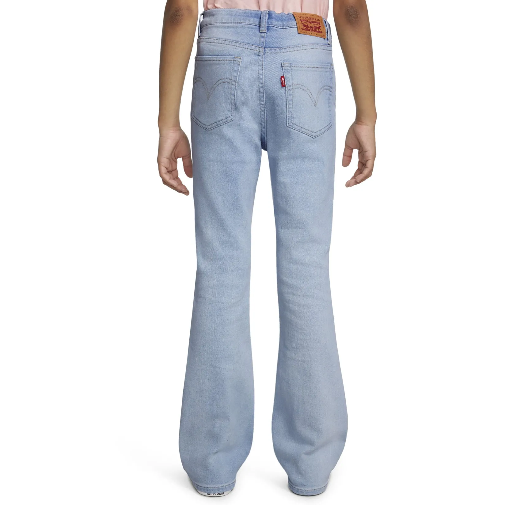 Pants & Jeans>Levis 726 Flare Raw Hem Jeans 7-16y Denim