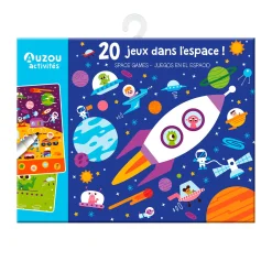 4 Years And Over|Diy & Activities>Auzou 20 Jeux Dans L'Espace!