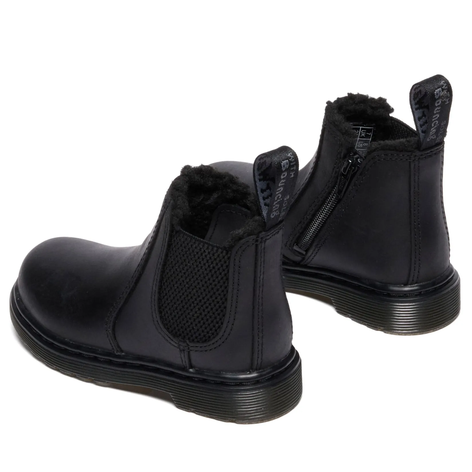 Mid-Season Boots>Dr Martens 2976 Leonore Mono Boots 7-10 Black