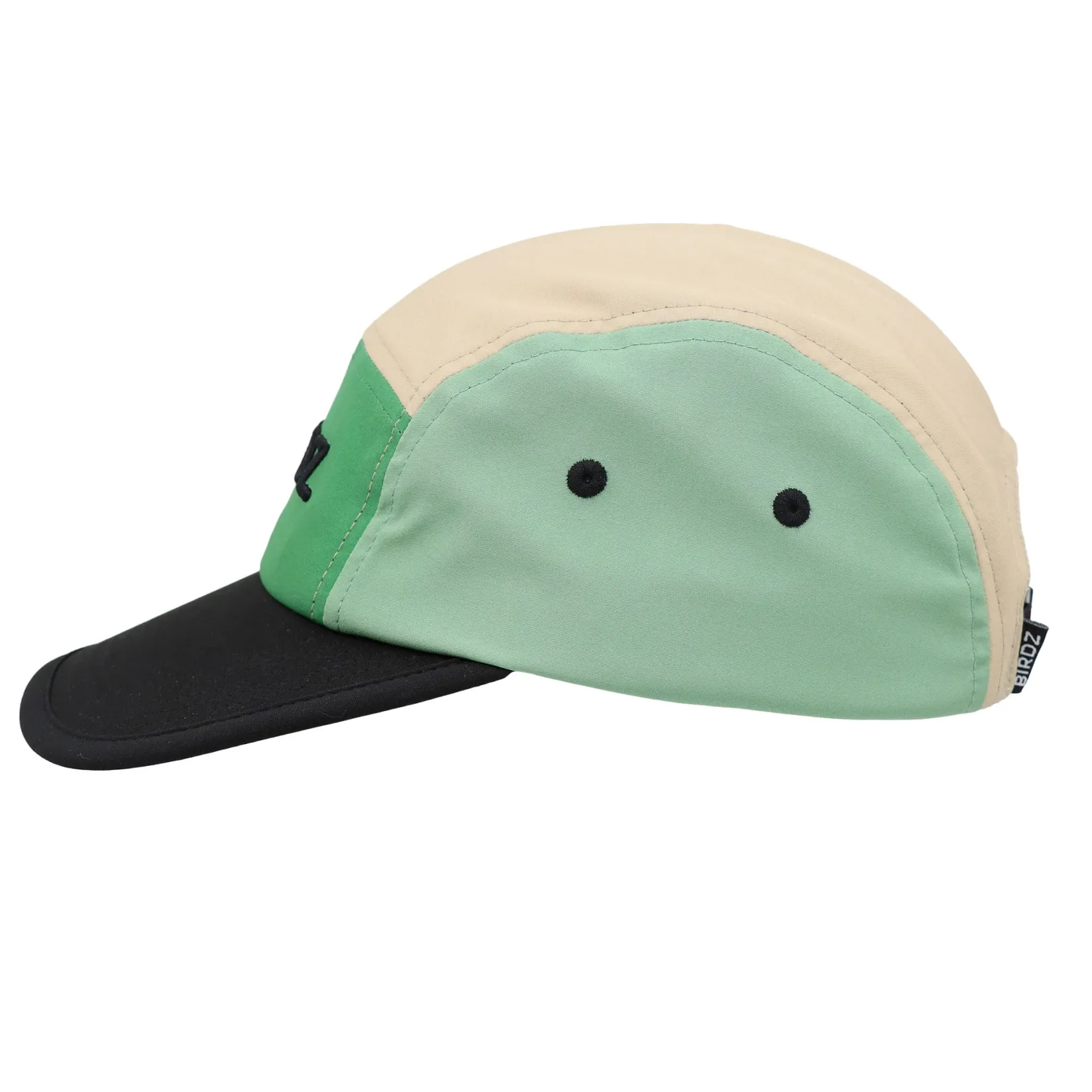 Hats & Caps>Birdz 5 Panel Colorblock Cap 12-24m Green