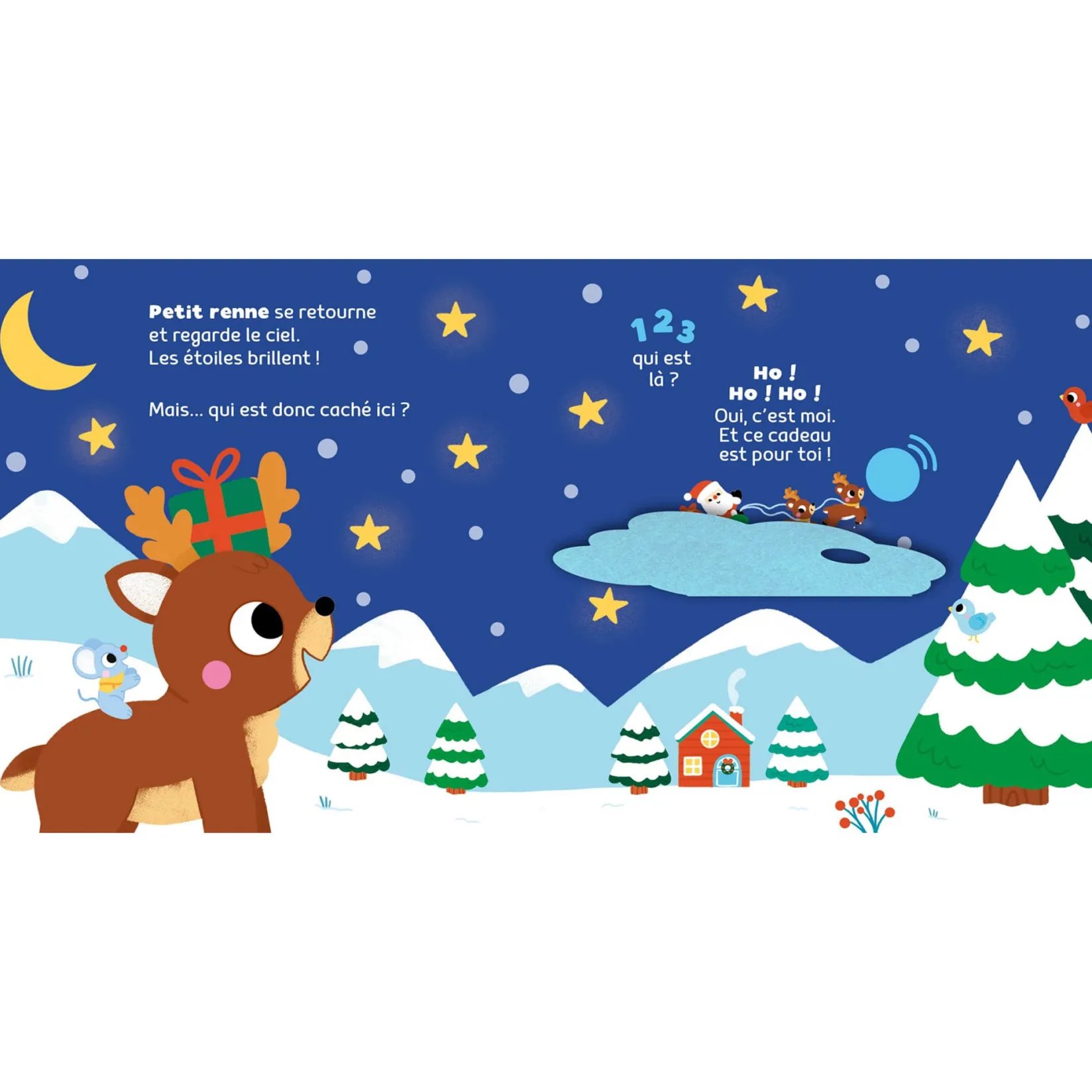 Hot 1-2-3 Qui Est Là? Joyeux Noël Baby 0-2 Years