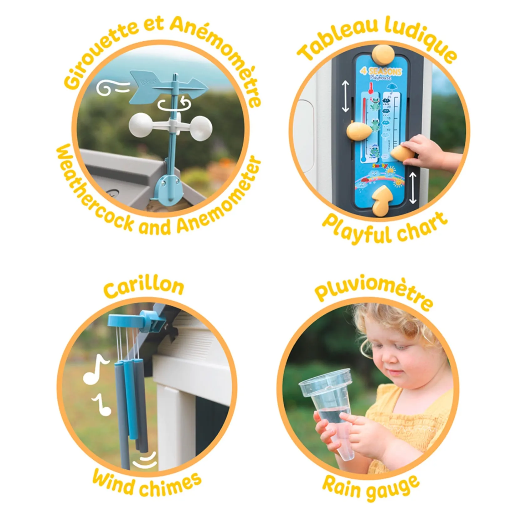 Outlet 4 Seasons House Kids Pretend Play & Imitation