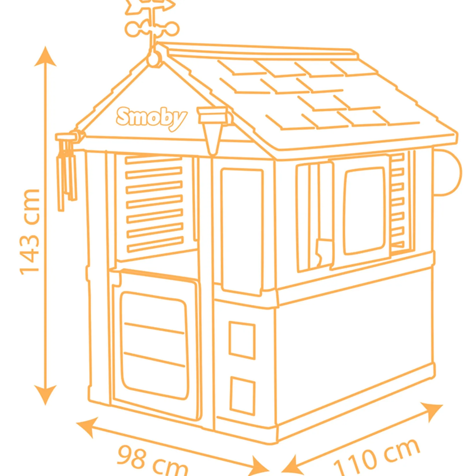 Outlet 4 Seasons House Kids Pretend Play & Imitation