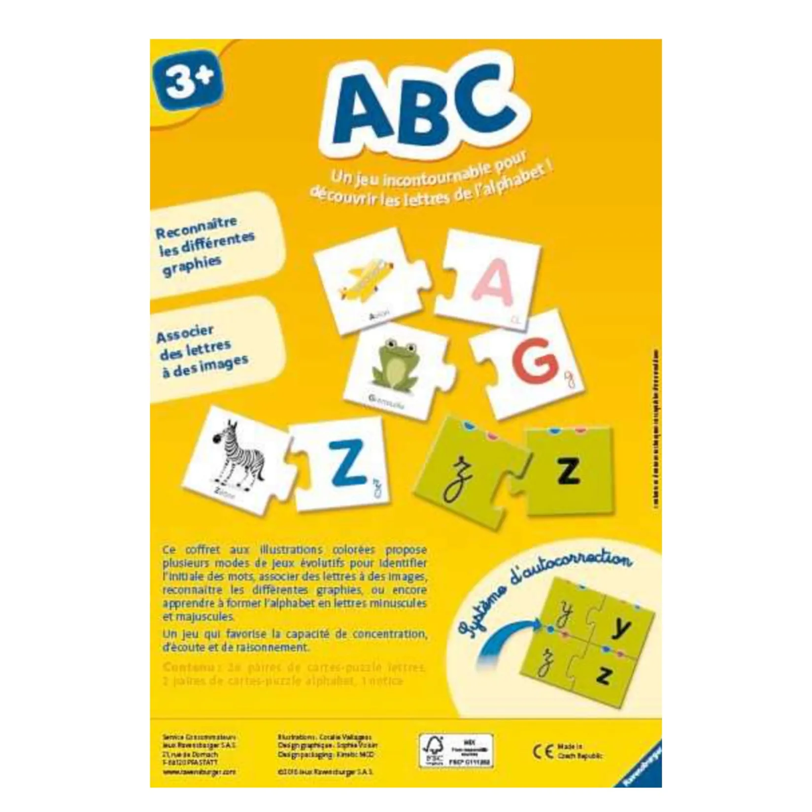 Board Games>Ravensburger ABC Game