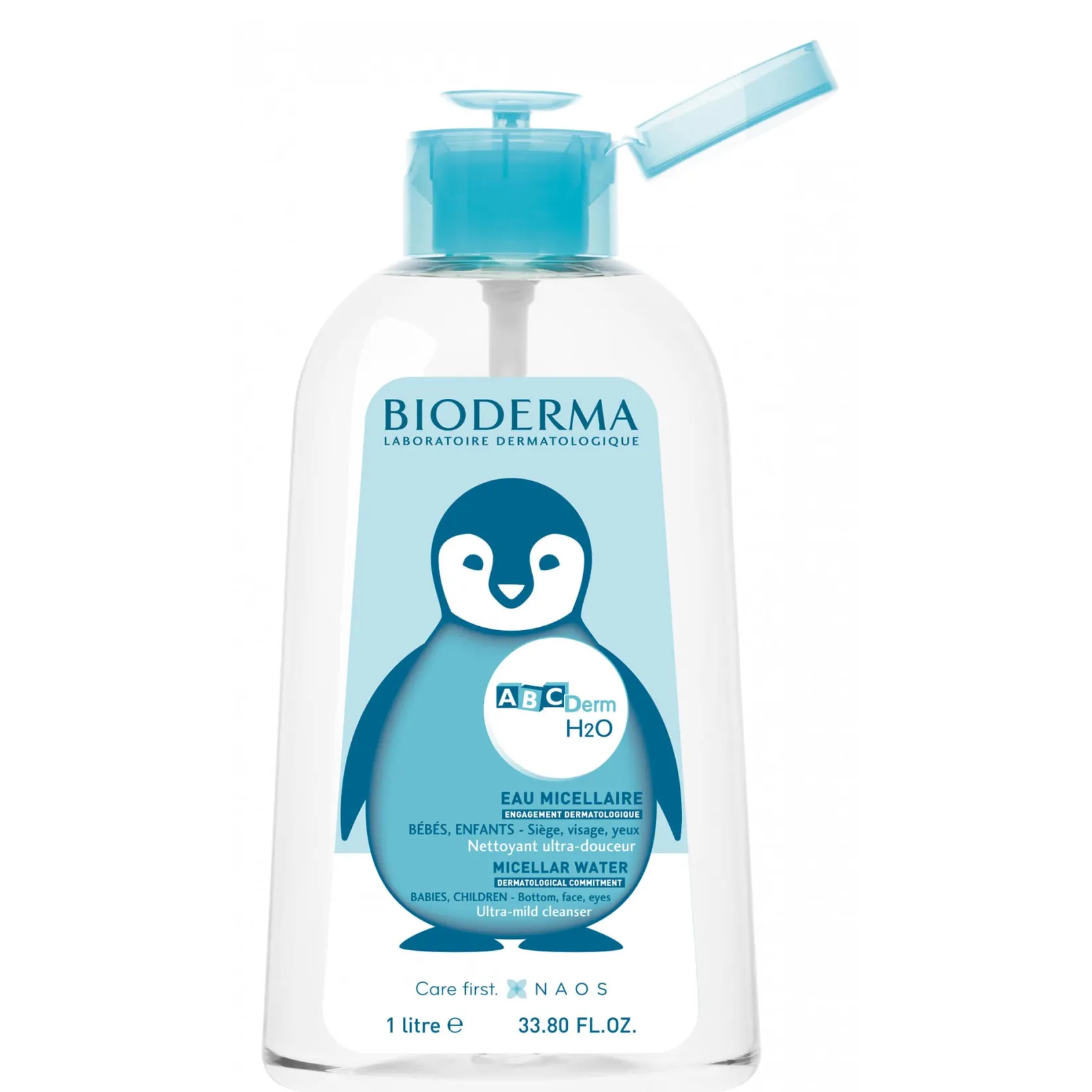 Body & Hair Care|Body & Hair Care>Bioderma ABCDerm H20 Water Micellar 1L