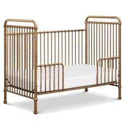 Sale Abigail 3-in-1 Convertible Crib - Vintage Gold Cribs & Mattresses|Cribs & Mattresses