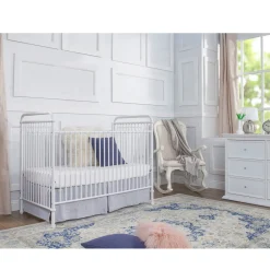 Abigail 3-in-1 Evolution Crib - Washed White Cribs & Mattresses|Cribs & Mattresses