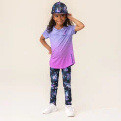 Sportswear|Tops>Nano Active Ombre T-shirt 4-12 Purple
