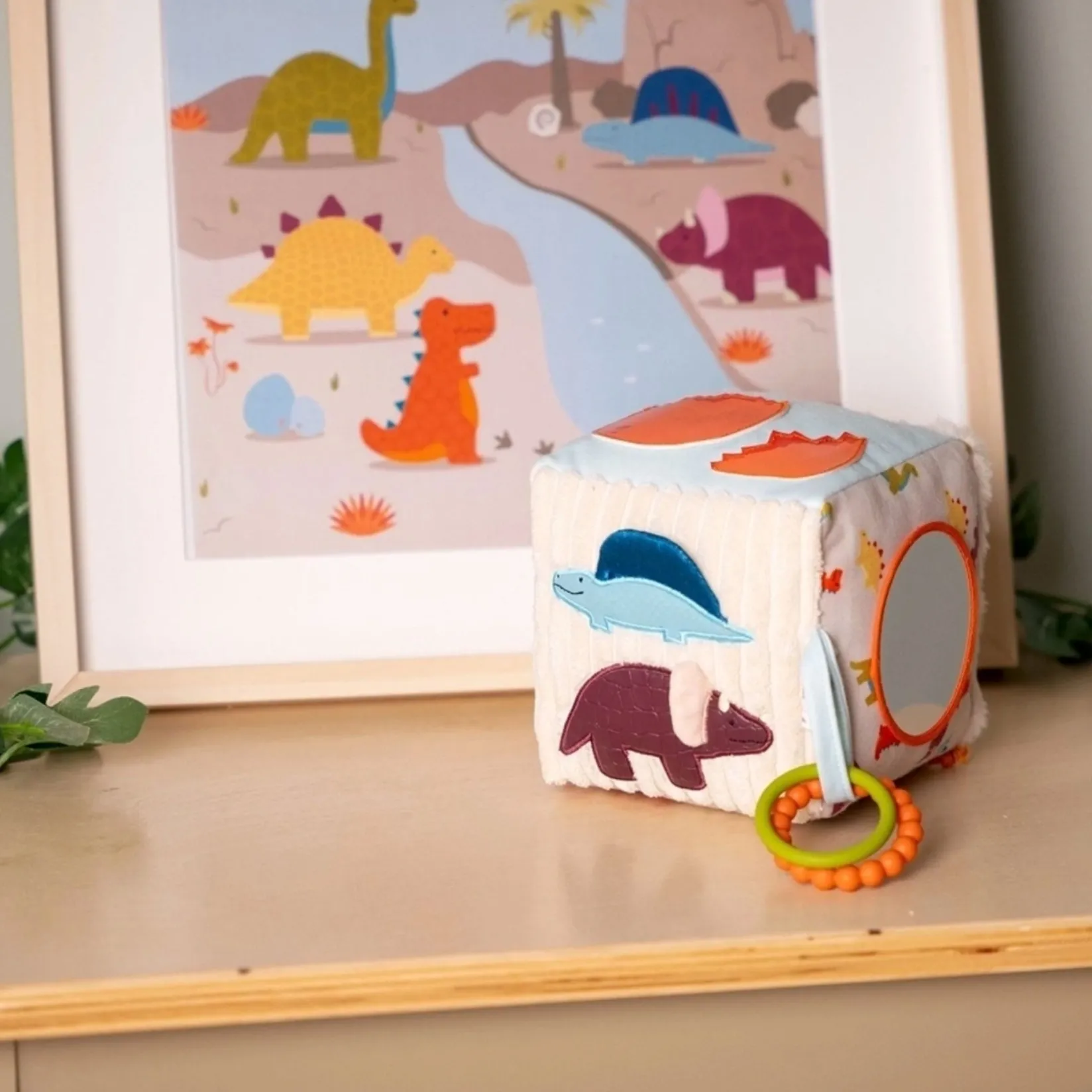 Online Activity Cube - Dino Developmental Toys