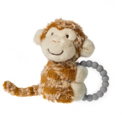 Discount Afrique Teether Rattle Monkey Teething Toys