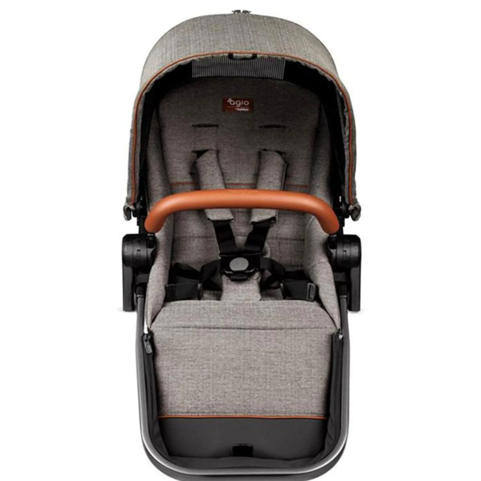 Strollers|Strollers & Trailers>Peg Perego Agio Z4 Companion Seat - Agio Grey