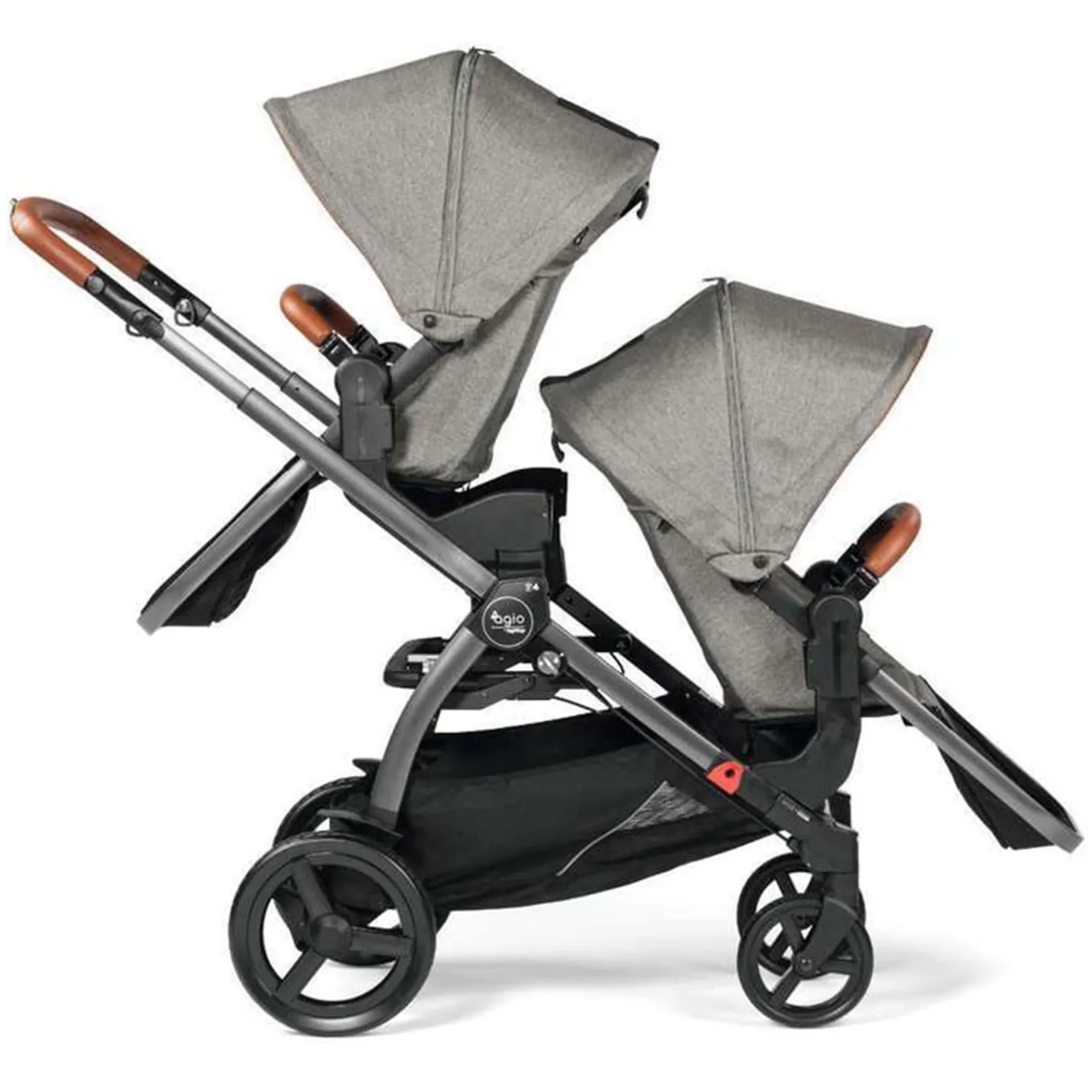 Strollers|Strollers & Trailers>Peg Perego Agio Z4 Companion Seat - Agio Grey