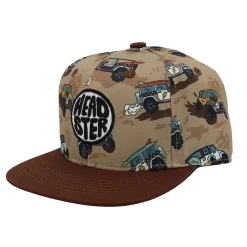 Hats And Caps>Headster Kids All-terrain Snapback 2-16y Brown