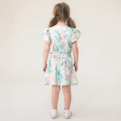Hot Aloha Belted Dress 2-12 Kids Dresses & Rompers