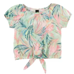 Tops>Nano Aloha Blouse 2-12 Mint
