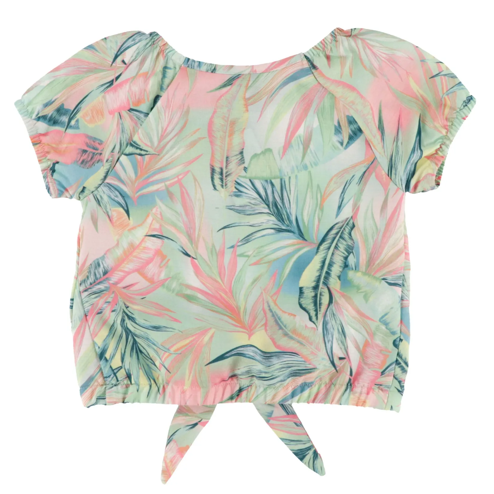 Tops>Nano Aloha Blouse 2-12 Mint