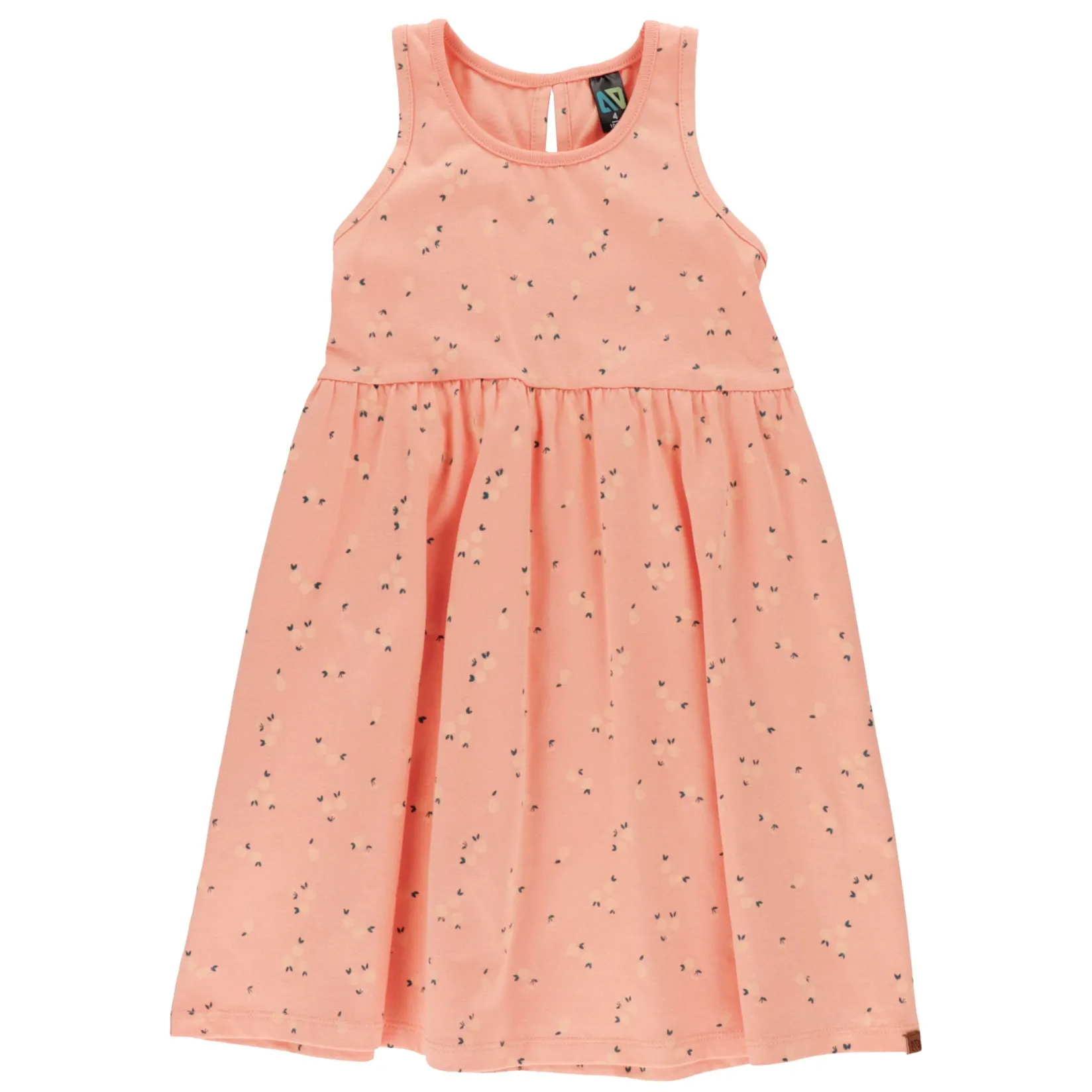 Dresses & Rompers>Nano Aloha Printed Dress 2-12 Coral