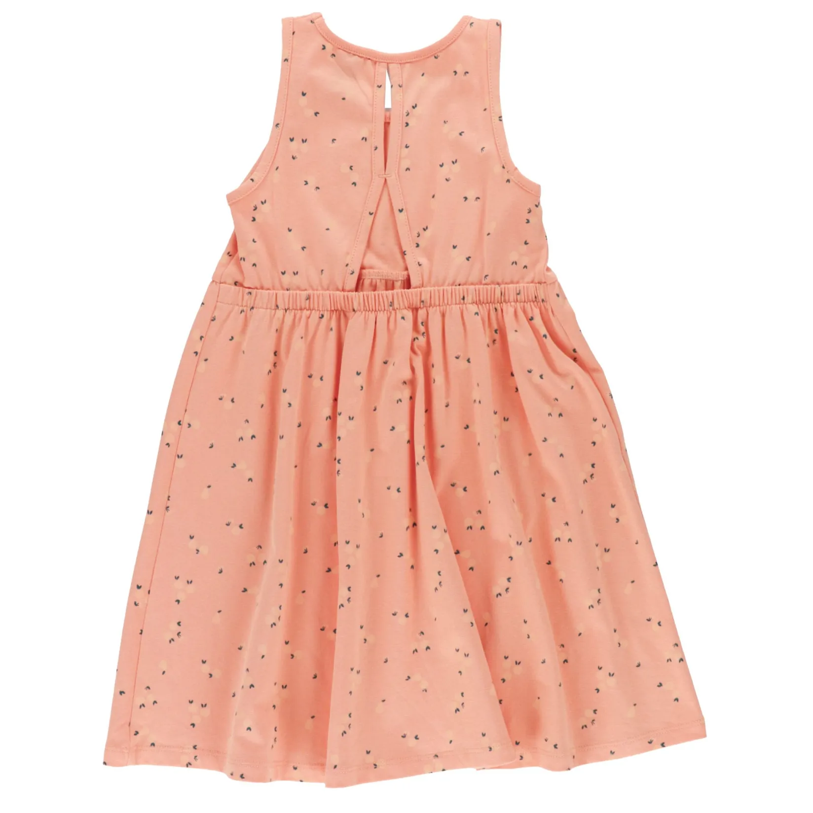 Dresses & Rompers>Nano Aloha Printed Dress 2-12 Coral