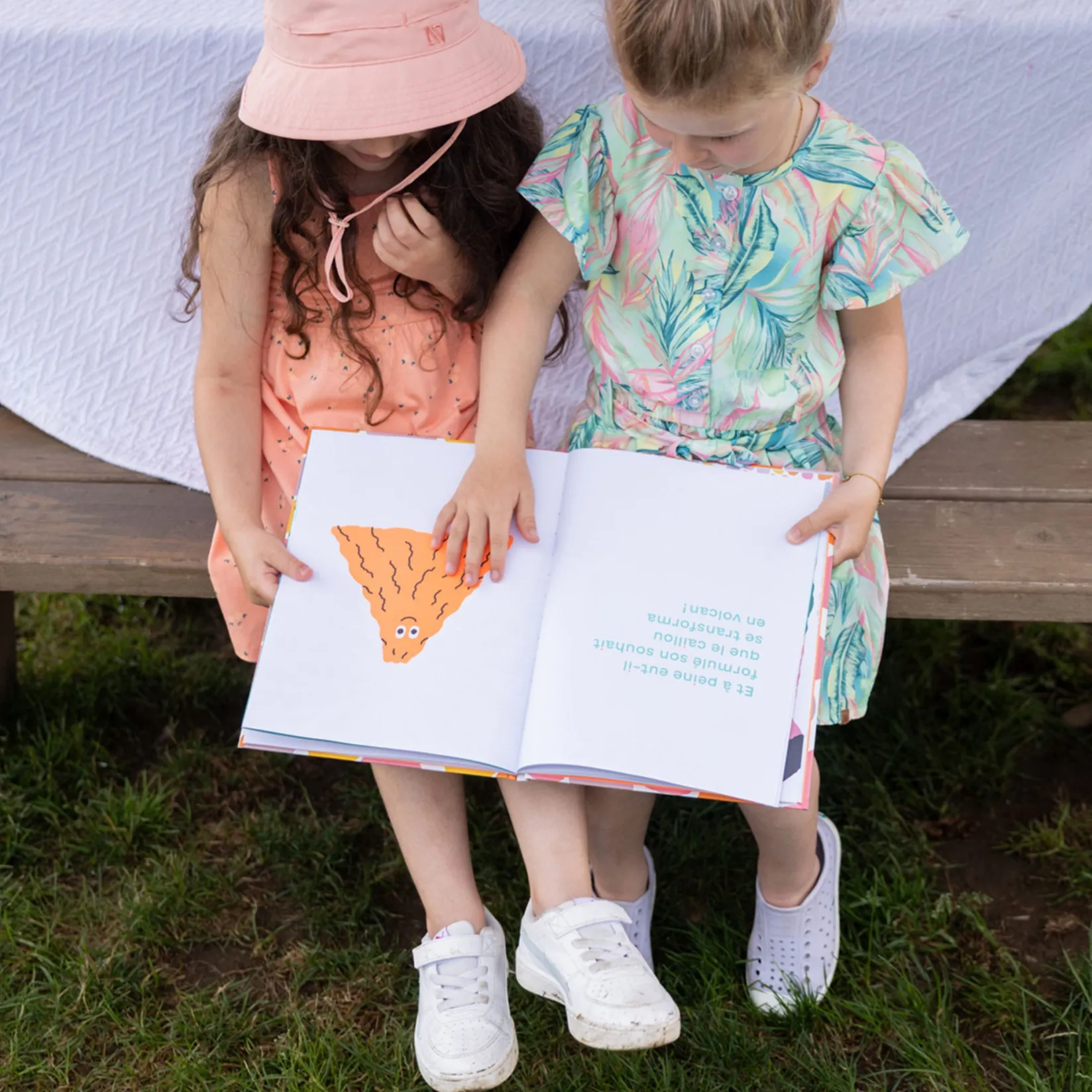 Dresses & Rompers>Nano Aloha Printed Dress 2-12 Coral