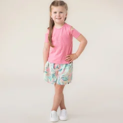 Shorts & Bermuda>Nano Aloha Printed Shorts 2-12 Mint