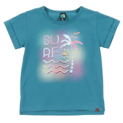 Tops>Nano Aloha Surf T-shirt 2-12 Teal