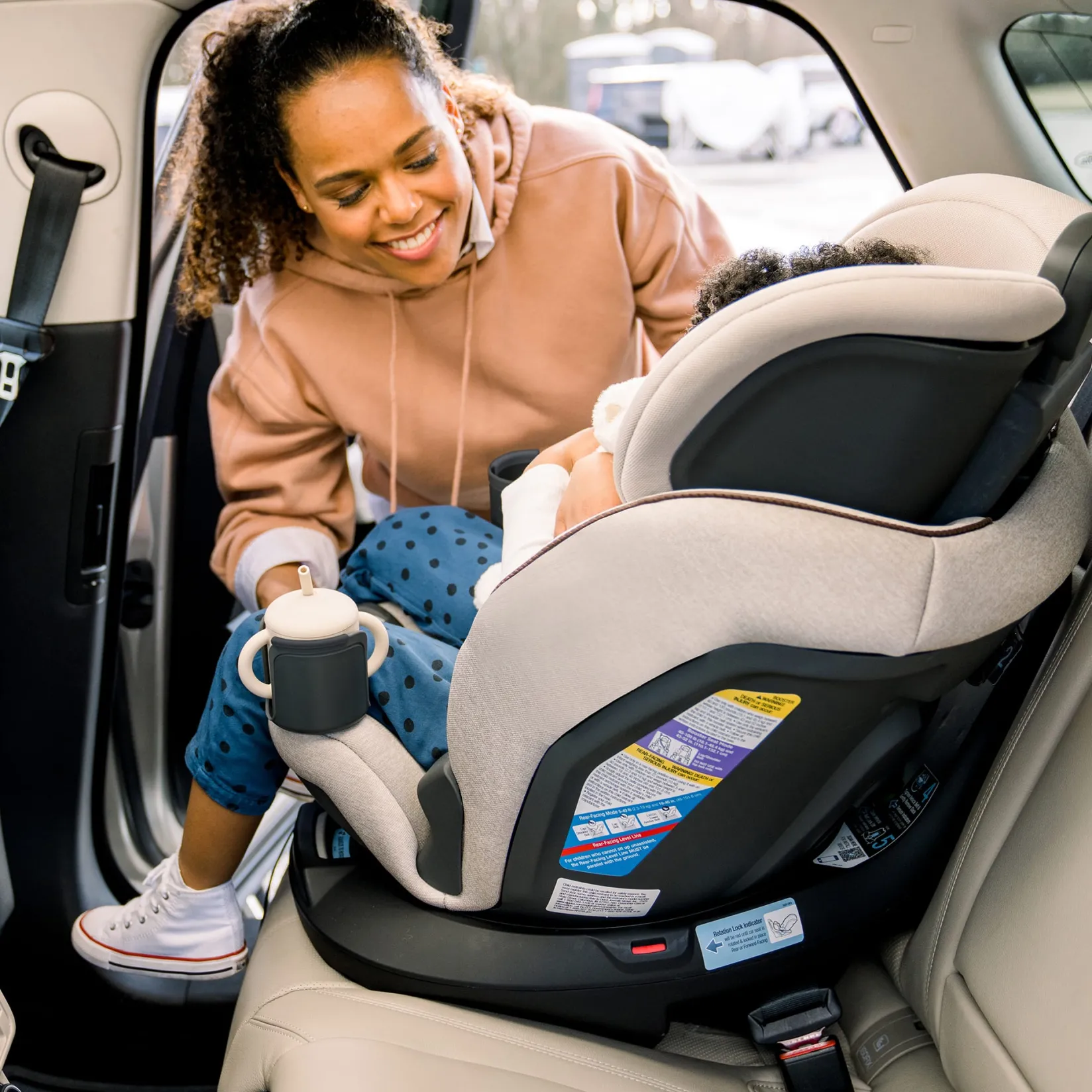 Car Seats & Booster Seats|Car Seats>Maxi-cosi Andi 360° Rotating All-in-One Car Seat- Truffle