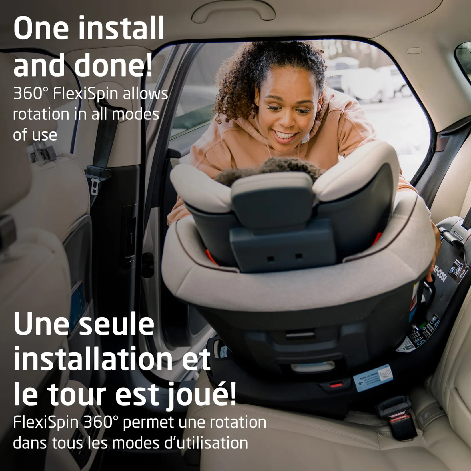 Car Seats & Booster Seats|Car Seats>Maxi-cosi Andi 360° Rotating All-in-One Car Seat- Truffle