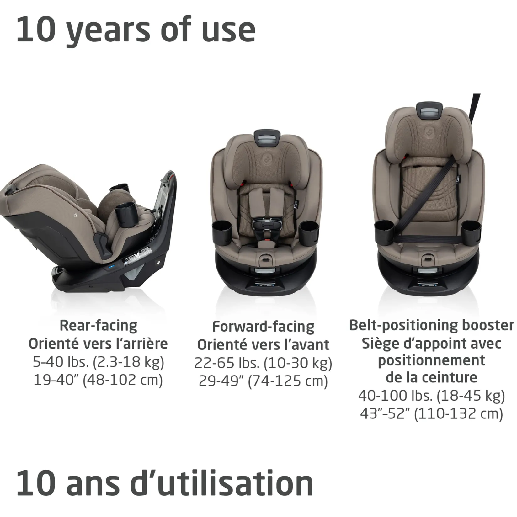 Car Seats & Booster Seats|Car Seats>Maxi-cosi Andi 360° Rotating All-in-One Car Seat- Truffle