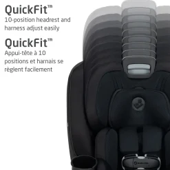 Sale Andi 360° Rotating All-in-One Car Seat- Authentic Black Kids Car Seats & Booster Seats|Car Seats