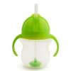 Best Any Angle™ Click Lock Weighted Straw Trainer Cup 7oz - Green Kids Breastfeeding|Tableware