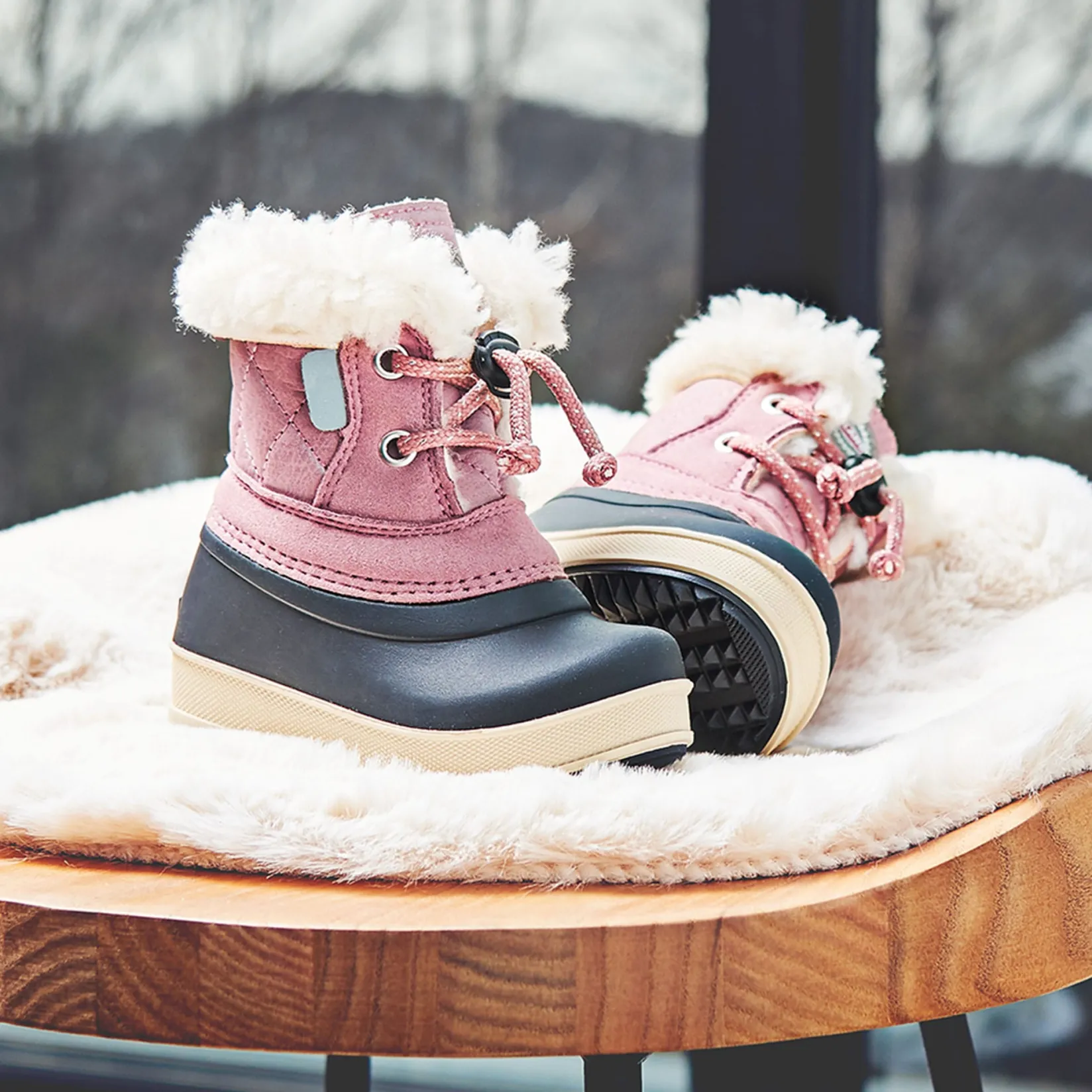 Clearance APE Nero Rosa Boots Sizes 29-34 Winter Boots