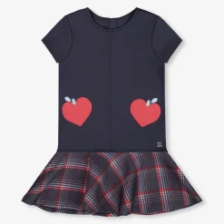 Dresses & Rompers>Deux par Deux Apple Pie Milano Dress 7-10 Navy