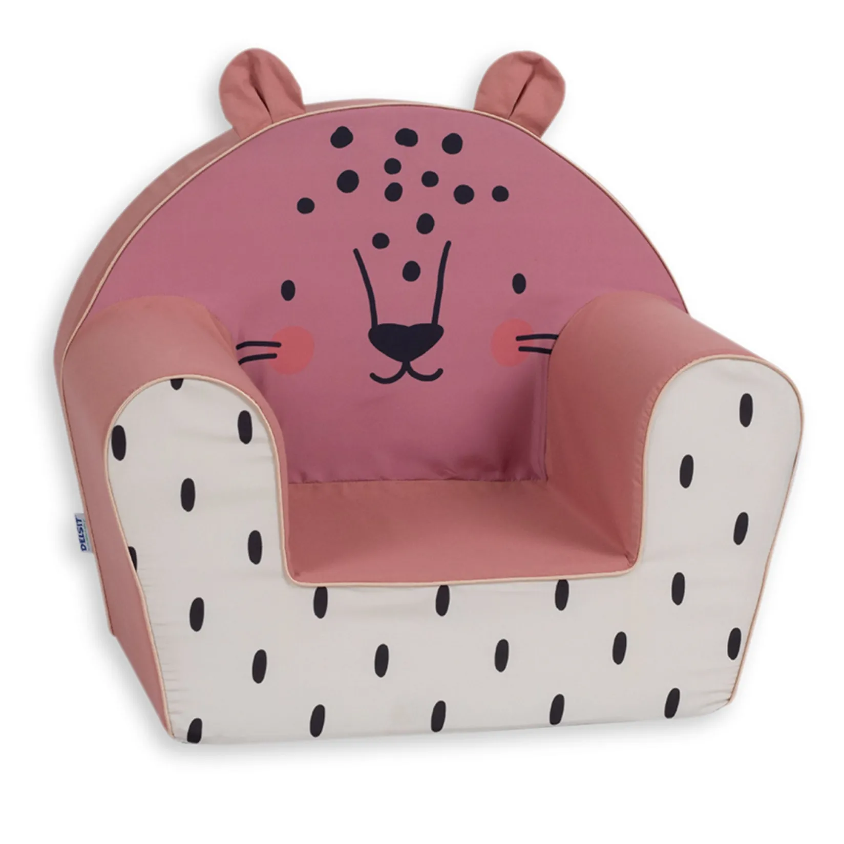 Best Armchair with ears - Leopard Pink Kid'S Tables & Chairs