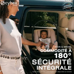 Clearance Aton G Swivel Car Seat - Moon Black Kids Car Seats & Booster Seats|Car Seats