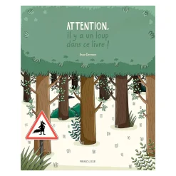 Clearance Attention, il y a un loup dans ce livre 4 Years And Over|2 Years And Over