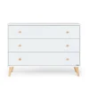 Storage Furniture>Dadada Baby Austin 3-Drawer Dresser - White / Natural
