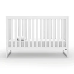 Cribs & Mattresses|Cribs & Mattresses>Dadada Baby Austin 3-In-1 Convertible Crib - White