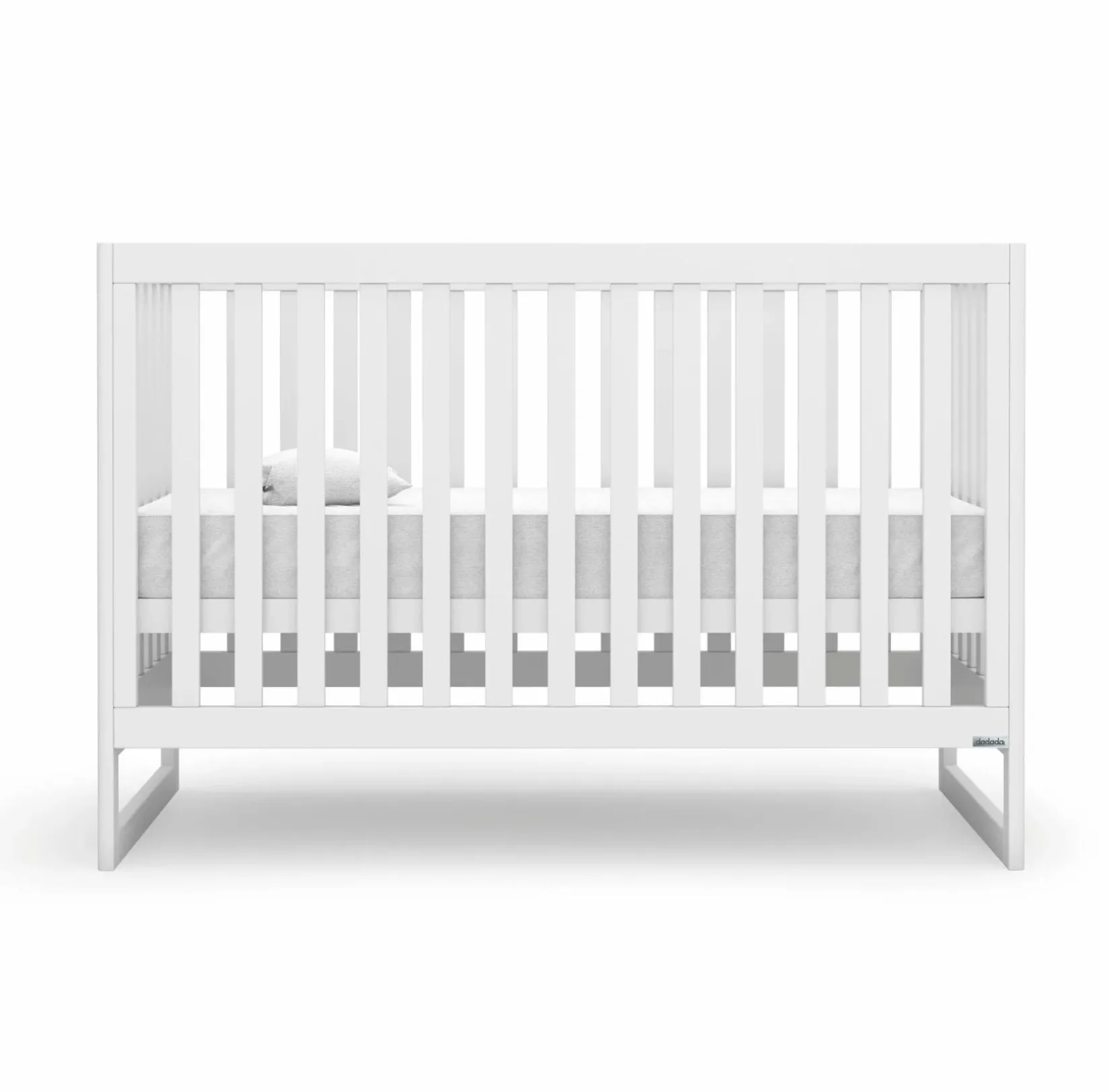 Cribs & Mattresses|Cribs & Mattresses>Dadada Baby Austin 3-In-1 Convertible Crib - White