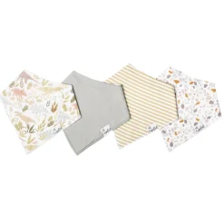 Baby Bandana Bibs (4) - Dinosaurs Rex Bibs|Breastfeeding