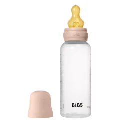 Breastfeeding|Bottles & Nipples>Bibs Baby Bottle Round Latex 1 pack 270 ml - Blush