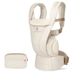 Outdoors & Travel|Baby Carriers>Ergobaby Baby Carrier Omni Deluxe ALL-in-One - Natural Linen