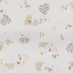 Baby Crib Fitted Sheet - Bear Kids Sheets|Bedding