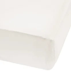 New Baby Crib Fitted Sheet - Ivory Bamboo Kids Sheets|Bedding
