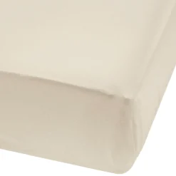 Sheets|Bedding>Perlimpinpin Baby Crib Fitted Sheet - Taupe