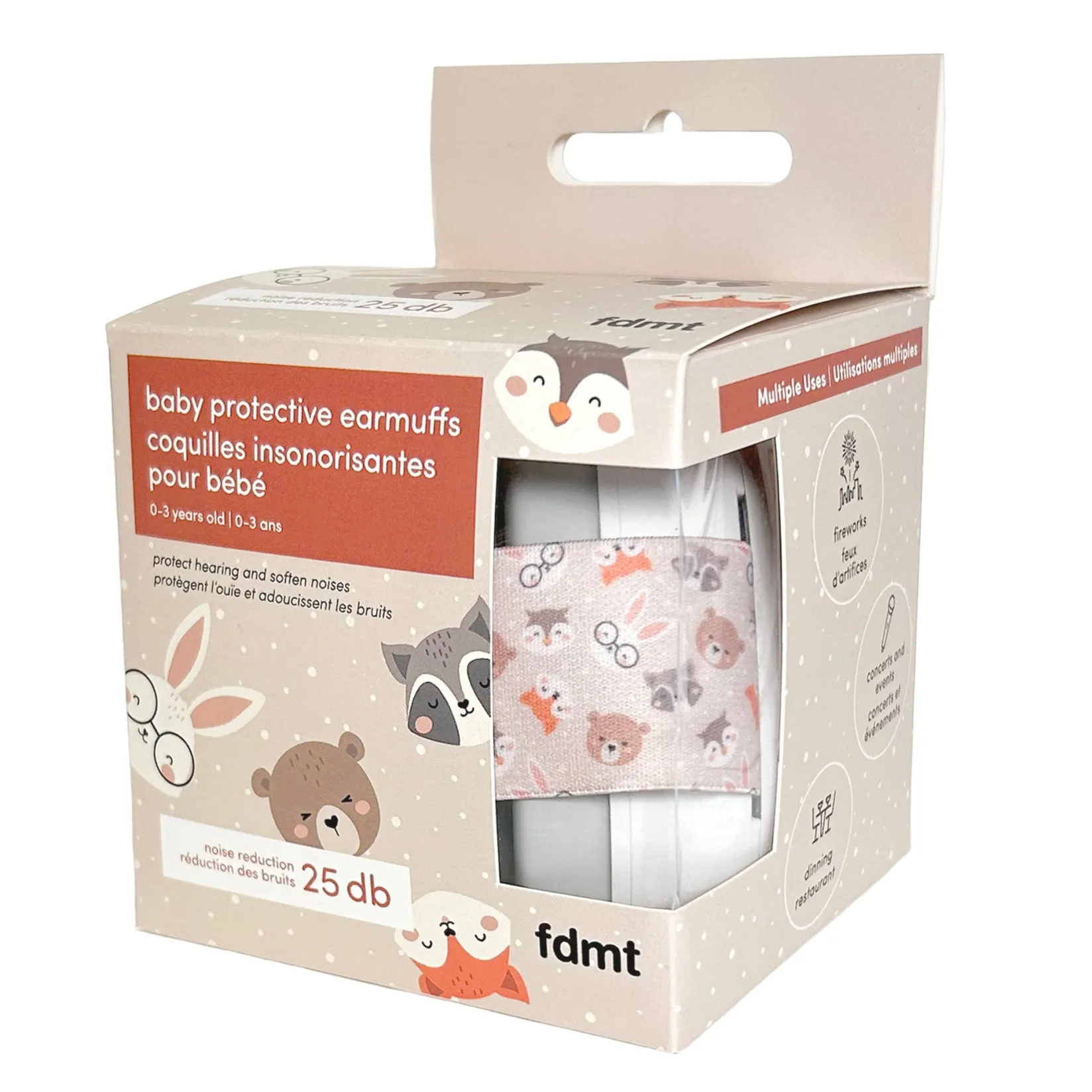 Gates & Safety>FDMT Baby Earmuffs - Forest