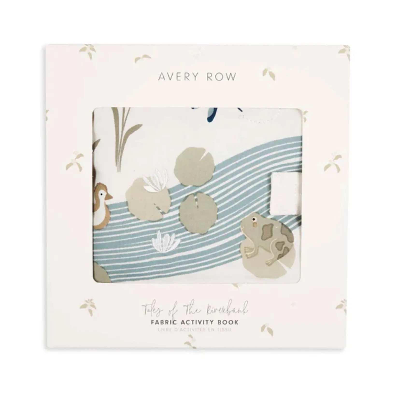 Developmental Toys>Avery Row Baby Fabric Book - Tales of the Riverbank